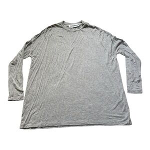 Roucha Tol T-Shirt in Grey Size BB/M